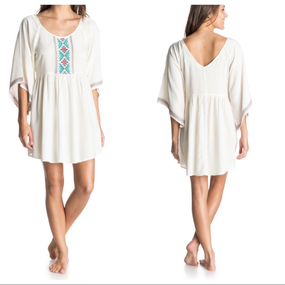 Roxy Sunset City Embroidered Dress